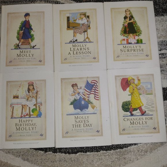 American Girl Other Vintage American Girl Molly Hardcover 6 Book
